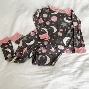 To The Moon and Back PJ Set | Little Sleepies | 2T